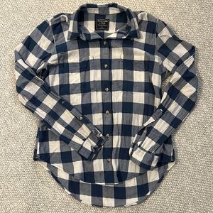 Abercrombie plaid button down